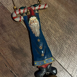 Vintage Russ Berrie Santa Claus door hanger